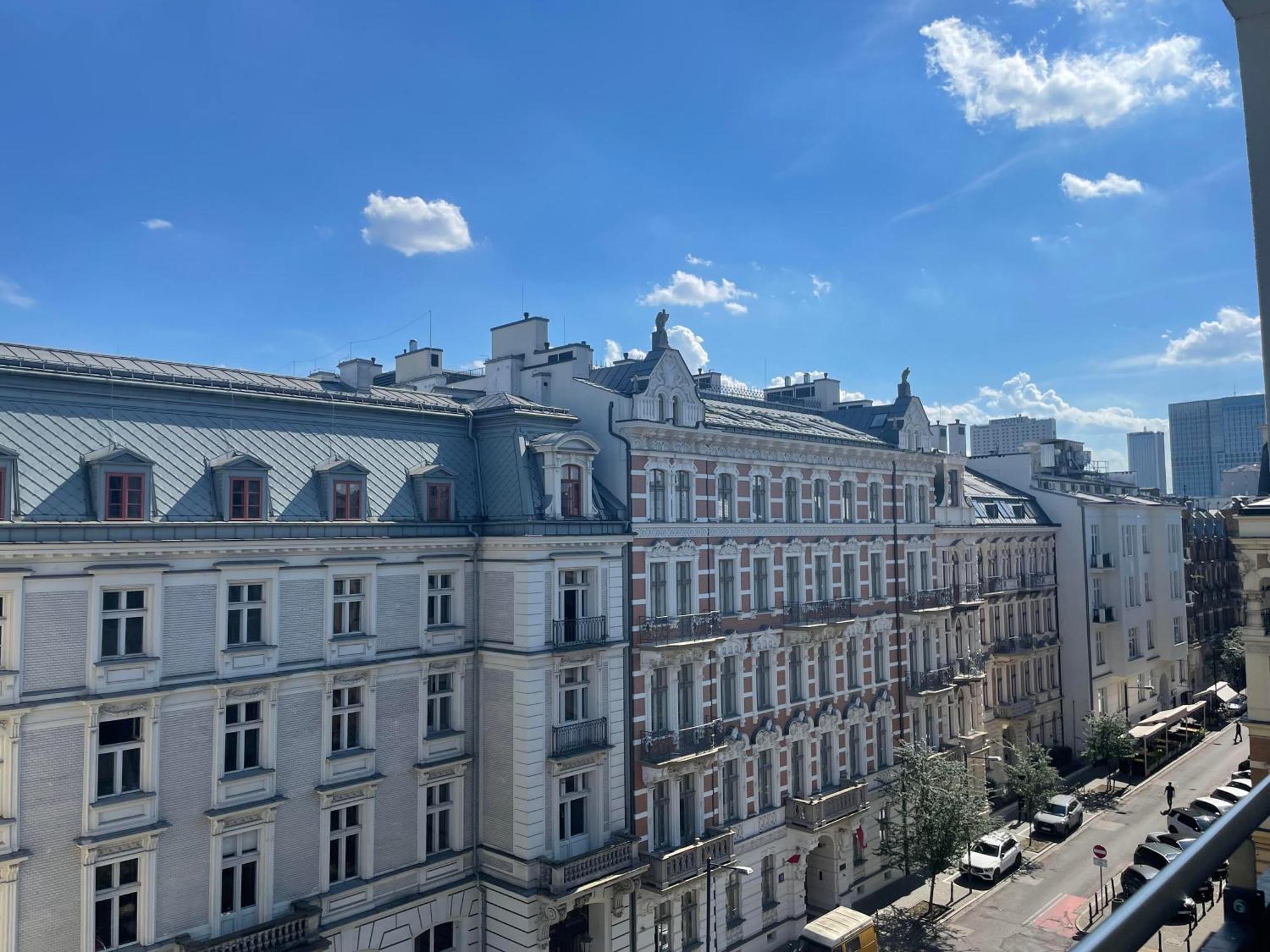 Comewa Apartments Varsovia Exterior foto